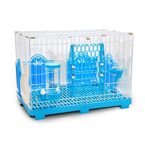 Rabbit Cage with Rabbit - Stayle Fences (Medium)