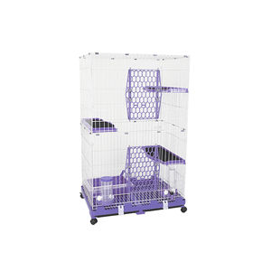 Trendy Iron Mesh Cat Cage (3 stories)