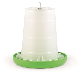 Adjustable Feed-Flow Poultry Feeder