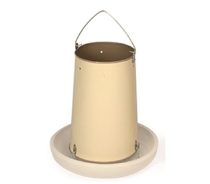 Poultry Feeder with Coated Steel Coil + Plastic Base