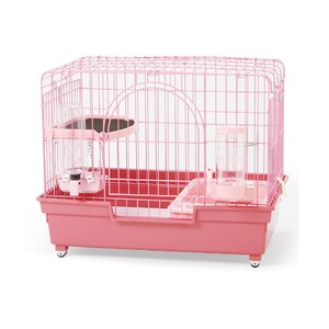 Small Iron Mesh Cat Cage (With 1 Jumping Board)