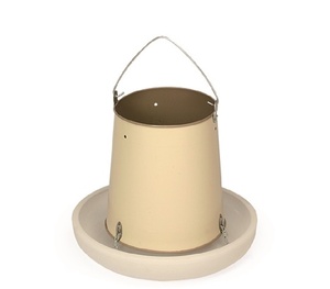 Poultry Feeder with Coated Steel Coil and Plastic Base