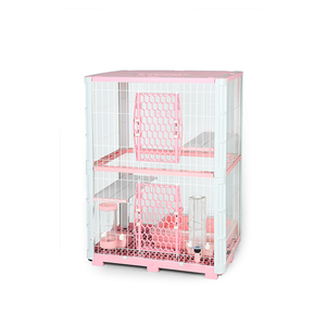 Trendy Iron Cat Cage With Cooling Boards (2 stories) 