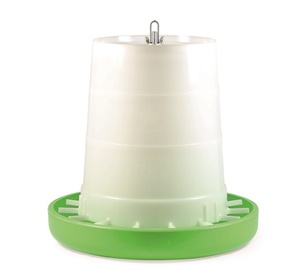 Adjustable Feed-Flow Poultry Feeder