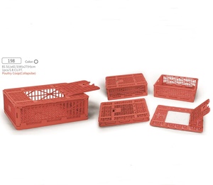 Foldable Chicken Transport Crate